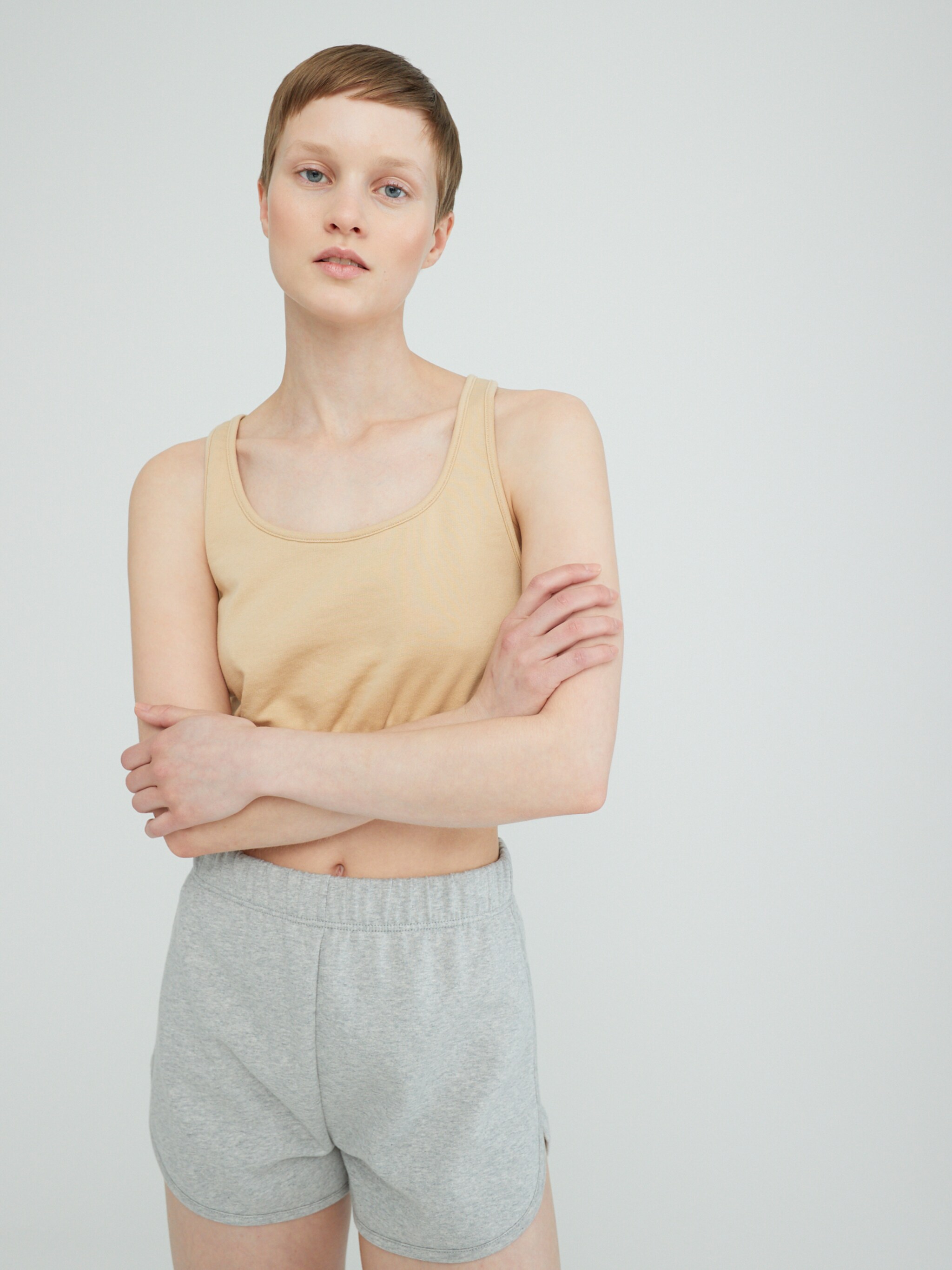 EDITED Produkte Top 'Kaila' hellbraun