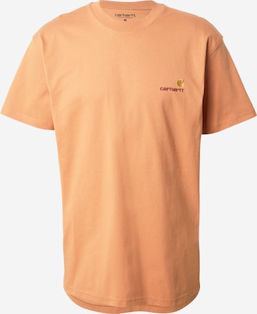 Carhartt WIP Shirt 'American Script' in Oranje: voorkant