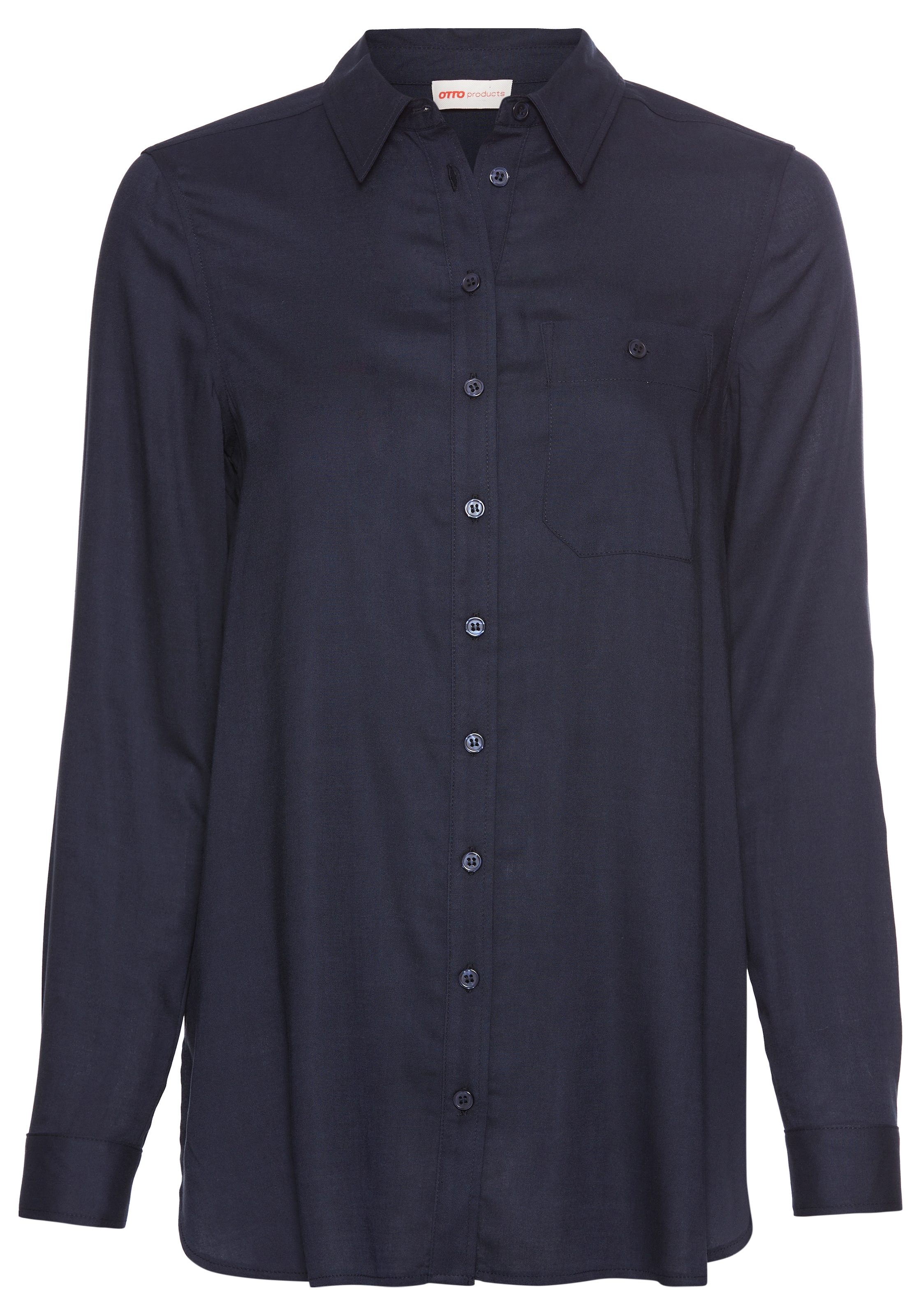 OTTO products Bluse in Blau: Vorderseite