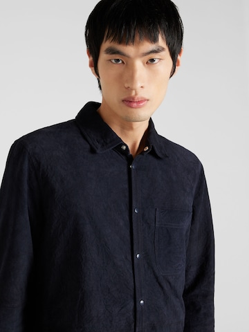 Zadig & Voltaire Regular fit Button Up Shirt 'SERGE' in Blue