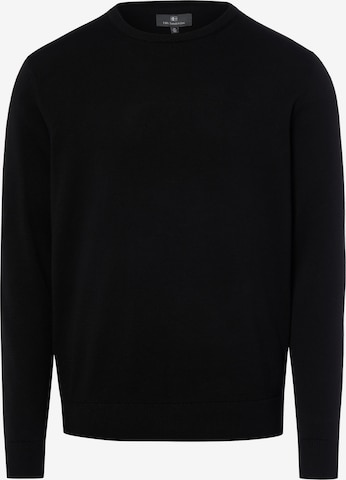 Nils Sundström Strickjacke in Schwarz: Vorderseite