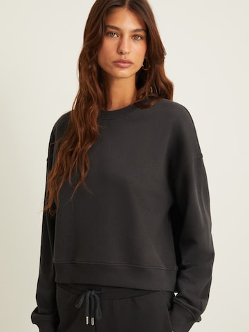 Sweat-shirt Grimelange en gris : devant