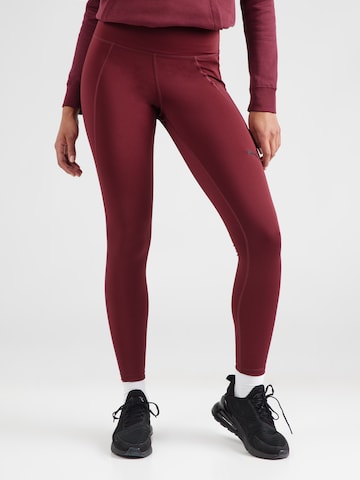 PUMA Skinny Sportnadrágok 'TAD ESSENTIAL' - piros: elől