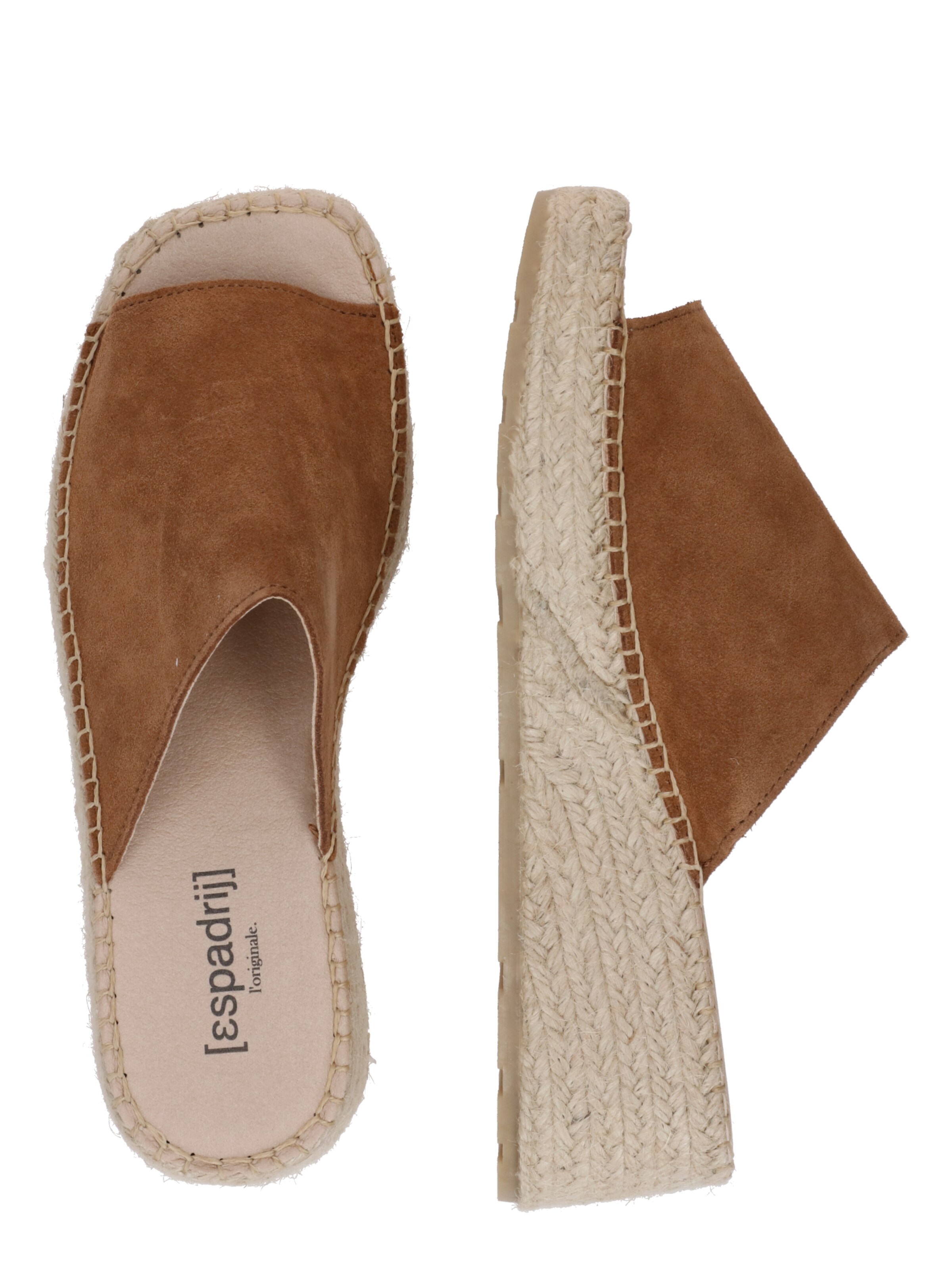 Mule espadrij l´originale en marron