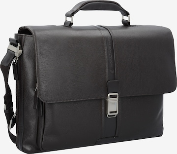 Piquadro Document Bag 'Messenger' in Black