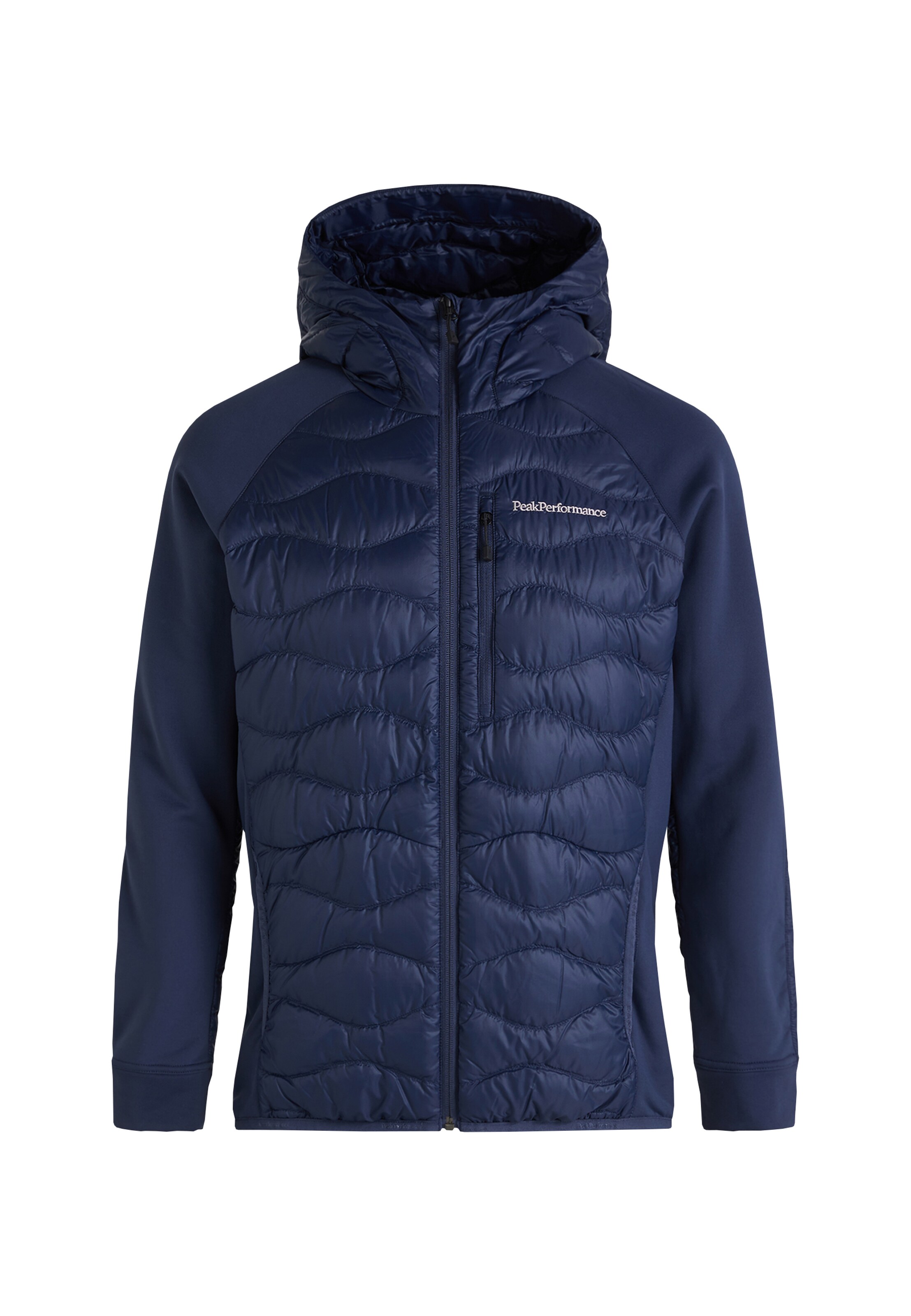 Veste outdoor 'Helium Down' PEAK PERFORMANCE en bleu : devant
