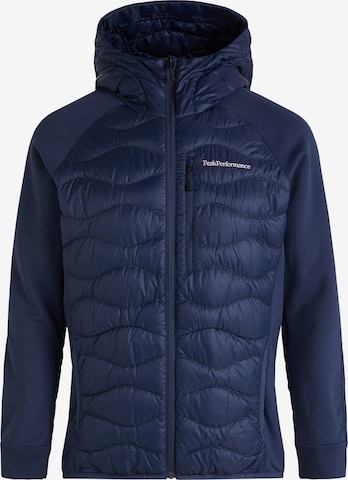 PEAK PERFORMANCE Outdoor jacket 'Helium Down' in Blue: front