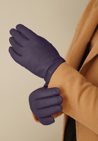 KESSLER Fingerhandschuhe in Lila