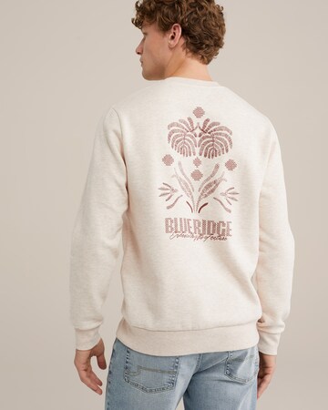 WE FashionSweater majica - bež boja: prednji dio