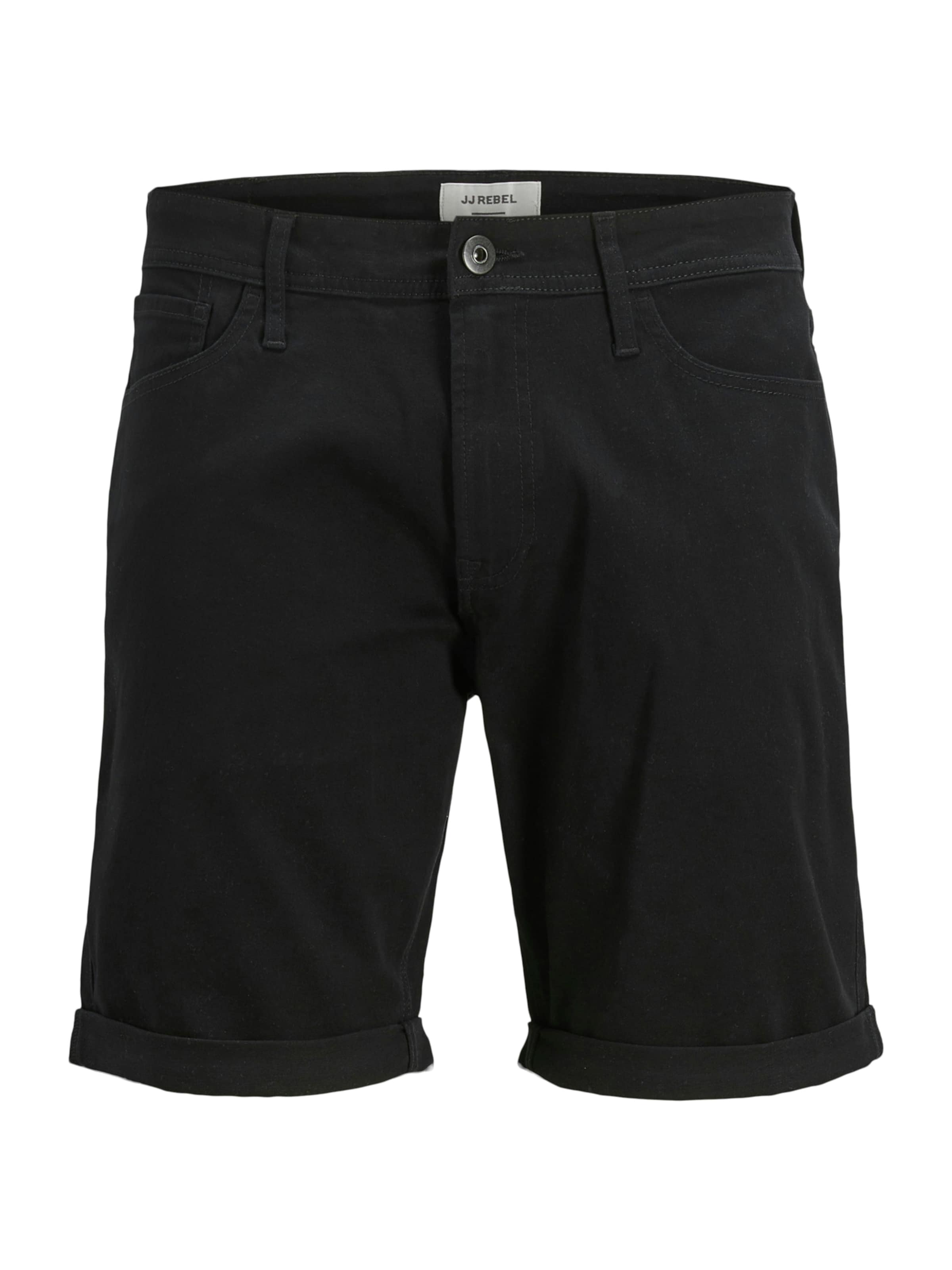 JJ Rebel Trousers 'JREBFIVERS' in Black: front