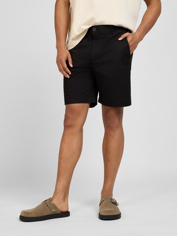 WOTEGA Regular Chinohose 'Luno' in Schwarz