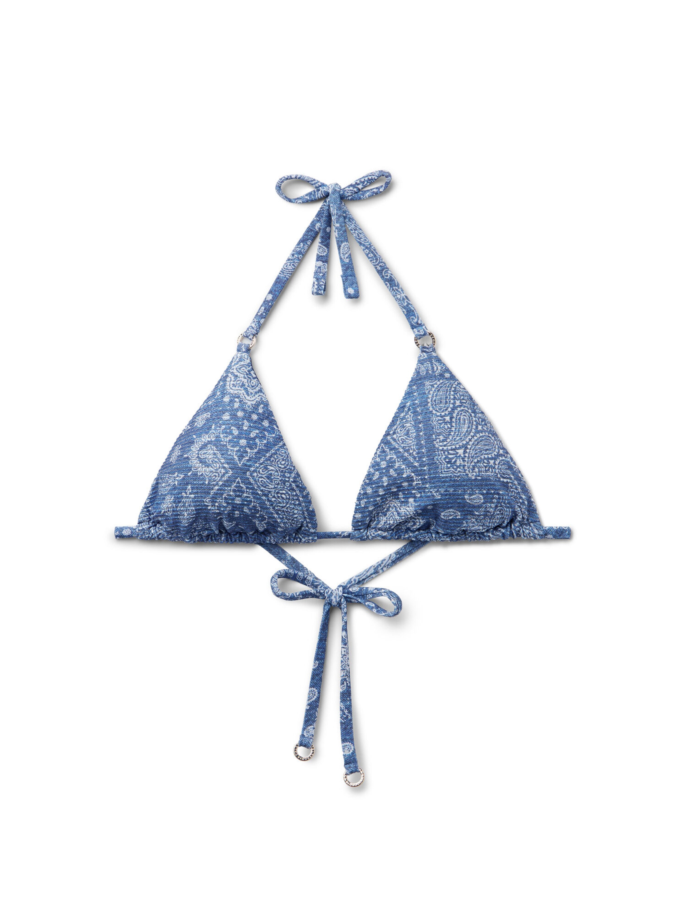 CALZEDONIA Triangel Bikinitop in Blau: Vorderseite
