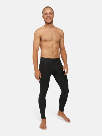 DANISH ENDURANCE Regular Sporthose 'Compression Tights' in Schwarz