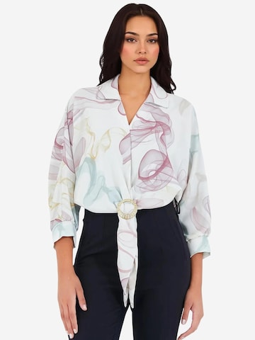 Bigdart Blouse in White: front