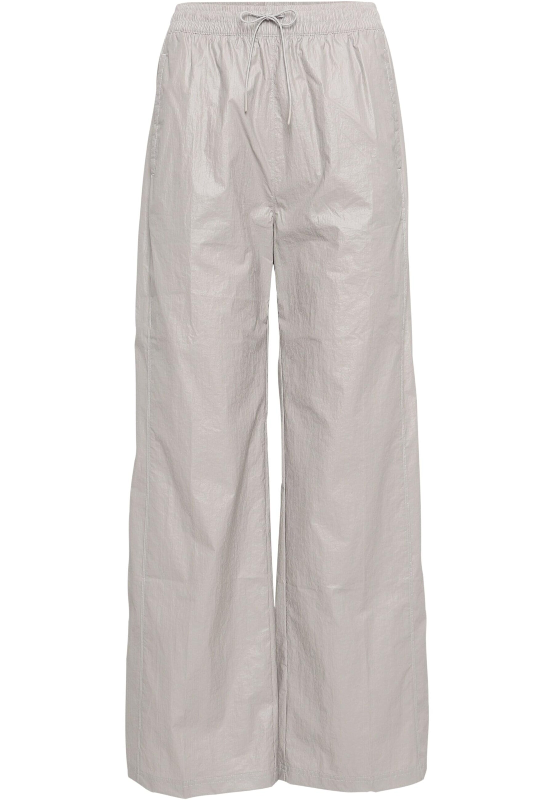 NIKE Wide Leg Hose in Beige: Vorderseite