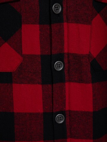King Kerosin Regular fit Button Up Shirt in Red