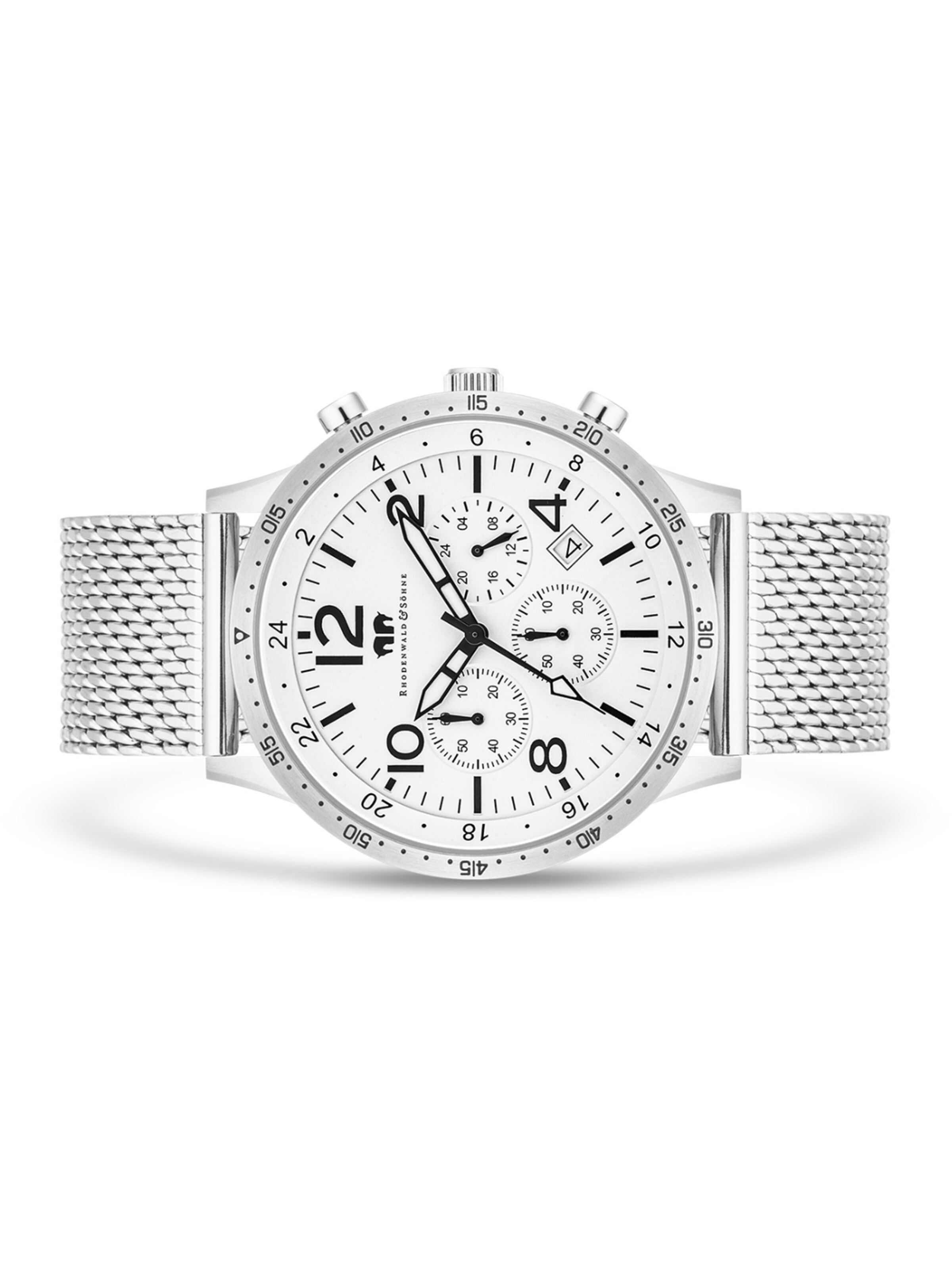 Montre à affichage analogique Rhodenwald & Söhne en argent