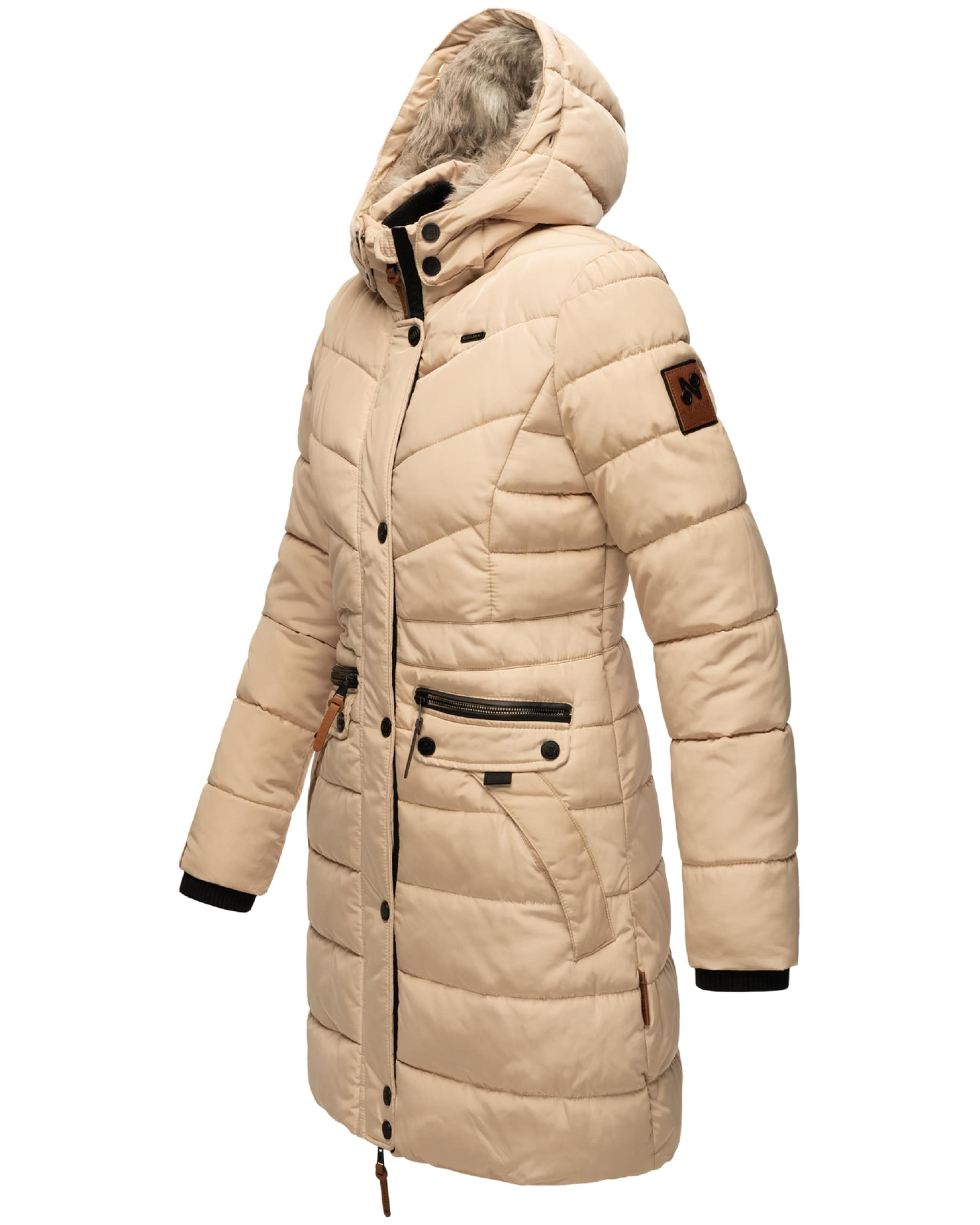 NAVAHOO Wintermantel 'Paula' in Beige