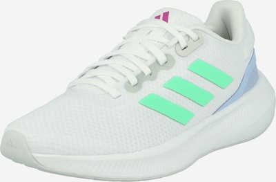 ADIDAS PERFORMANCE Loopschoen 'Runfalcon 3.0' in de kleur Blauw / Zilvergrijs / Groen / Pink / Wit, Productweergave