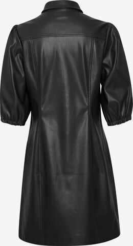 Robe-chemise 'CAZAVI' ICHI en noir