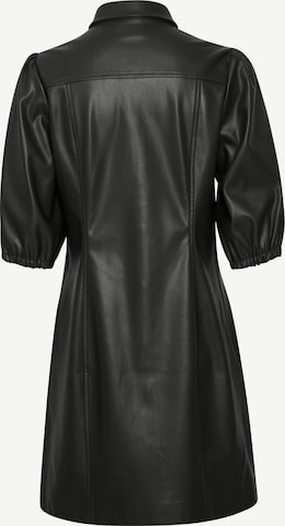 Robe-chemise 'CAZAVI' ICHI en noir