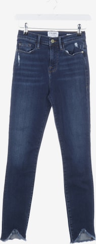 FRAME Jeans in 25 in Blue: front