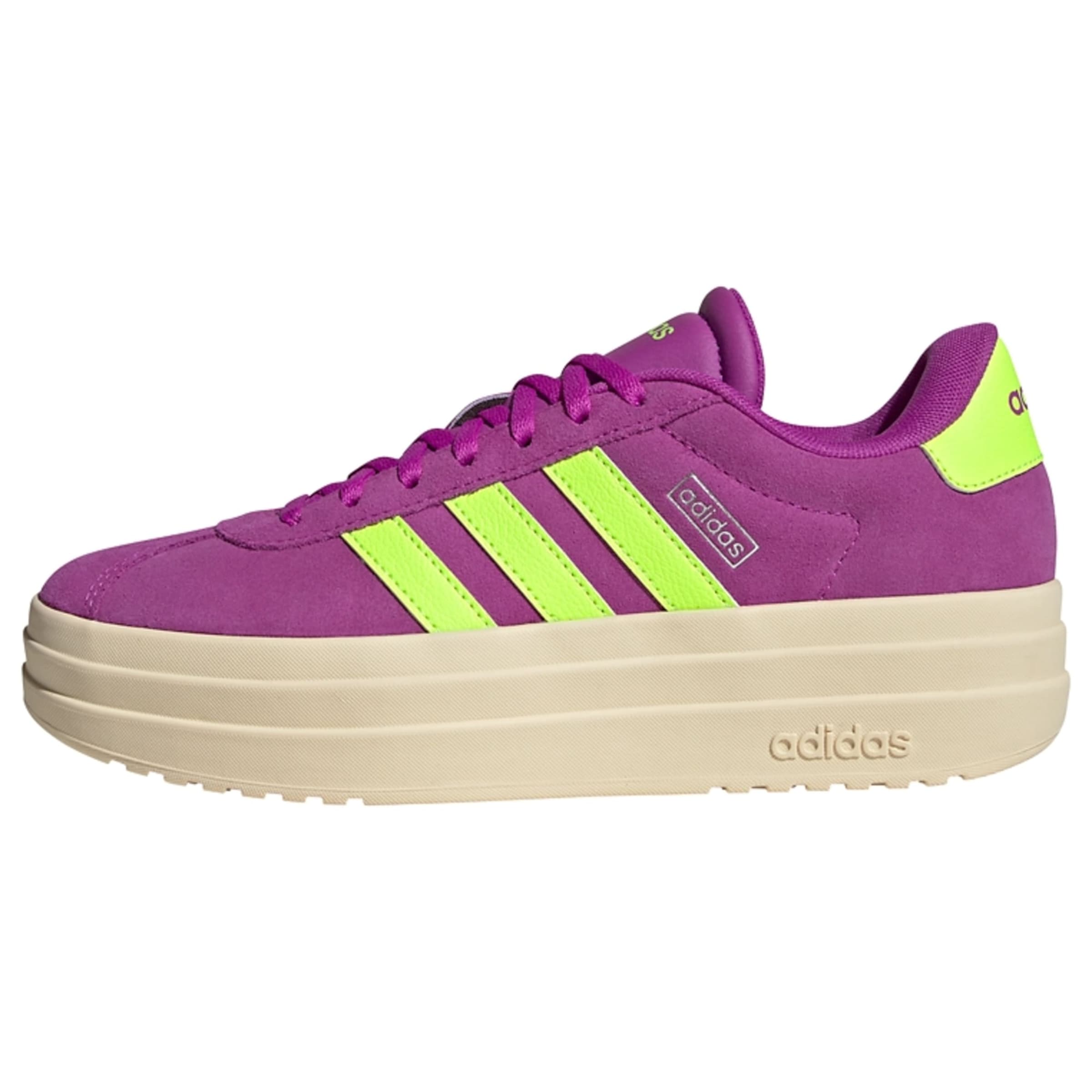 ADIDAS SPORTSWEAR Platform trainers 'VL Court Bold' in Purple: front