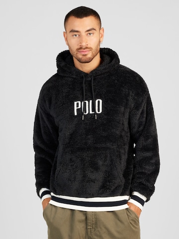 Polo Ralph Lauren Sweatshirt in Zwart: voorkant