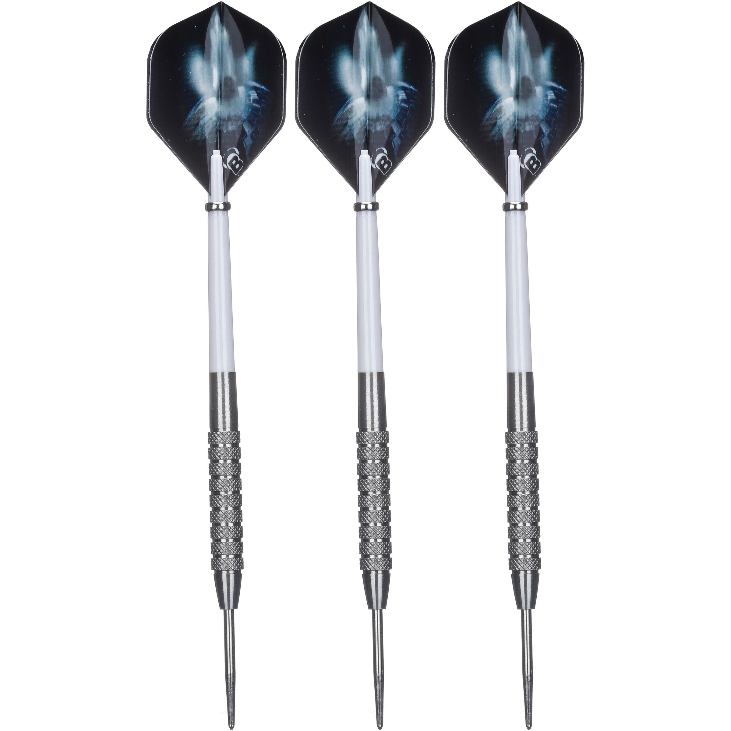 BULL'S Dartpfeil 'Meteor MT6 Steel' in Silber: Vorderseite