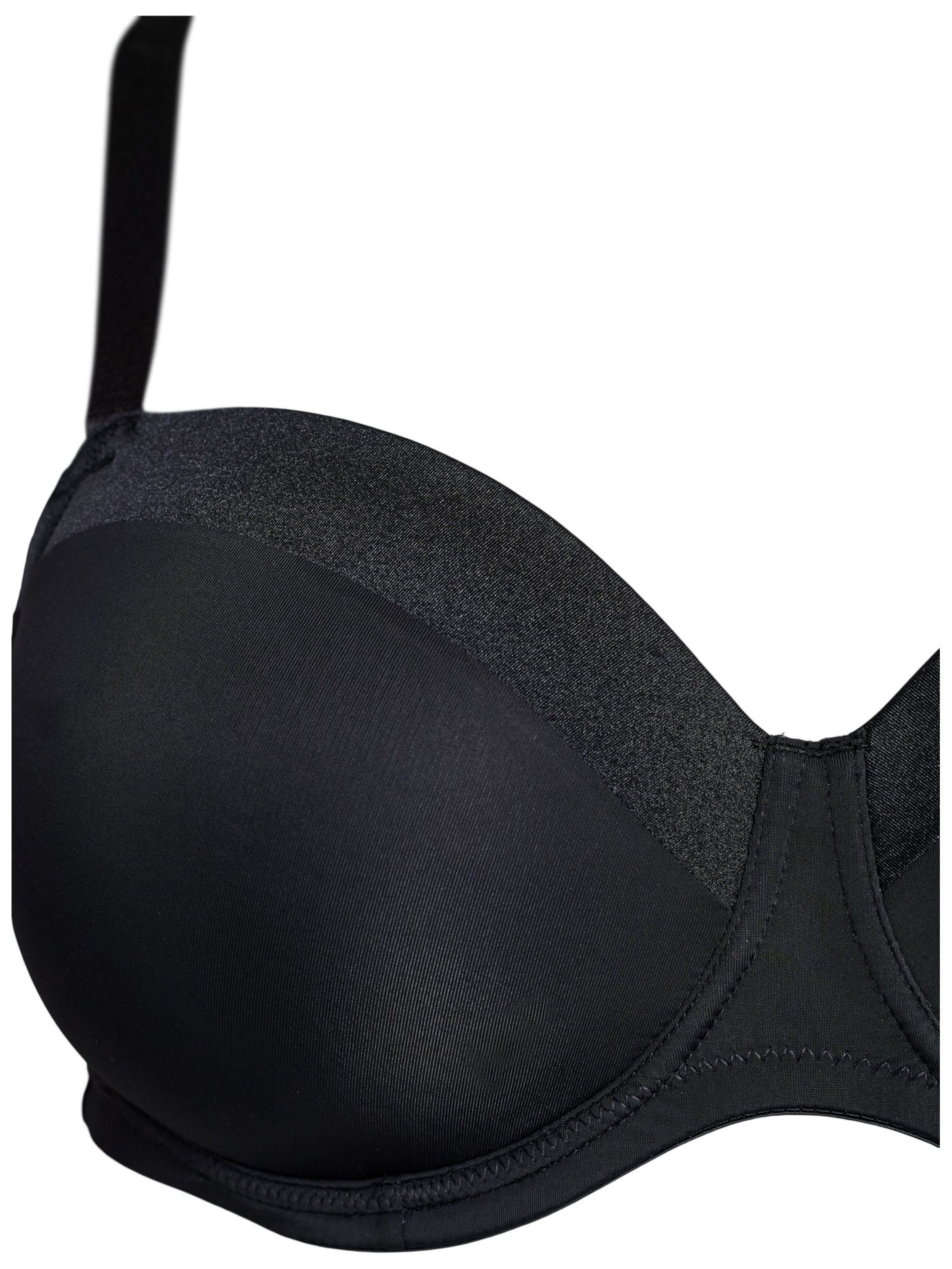 Devoted by Zizzi Push-up BH 'LELINE' in Schwarz