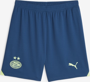 PUMA Workout Pants 'PSV Eindhoven' in Blue: front