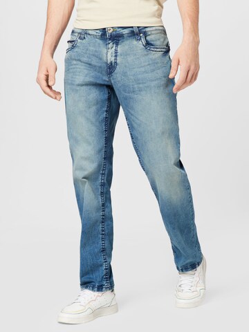 CAMP DAVID Regular Jeans in Blue: front