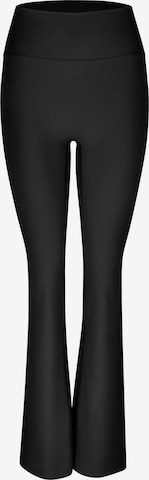 Nur Die Flared Leggings 'Relax & Go' in Zwart: voorkant
