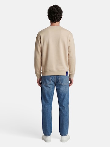 salzhaut Sweatshirt 'Floot' in Beige