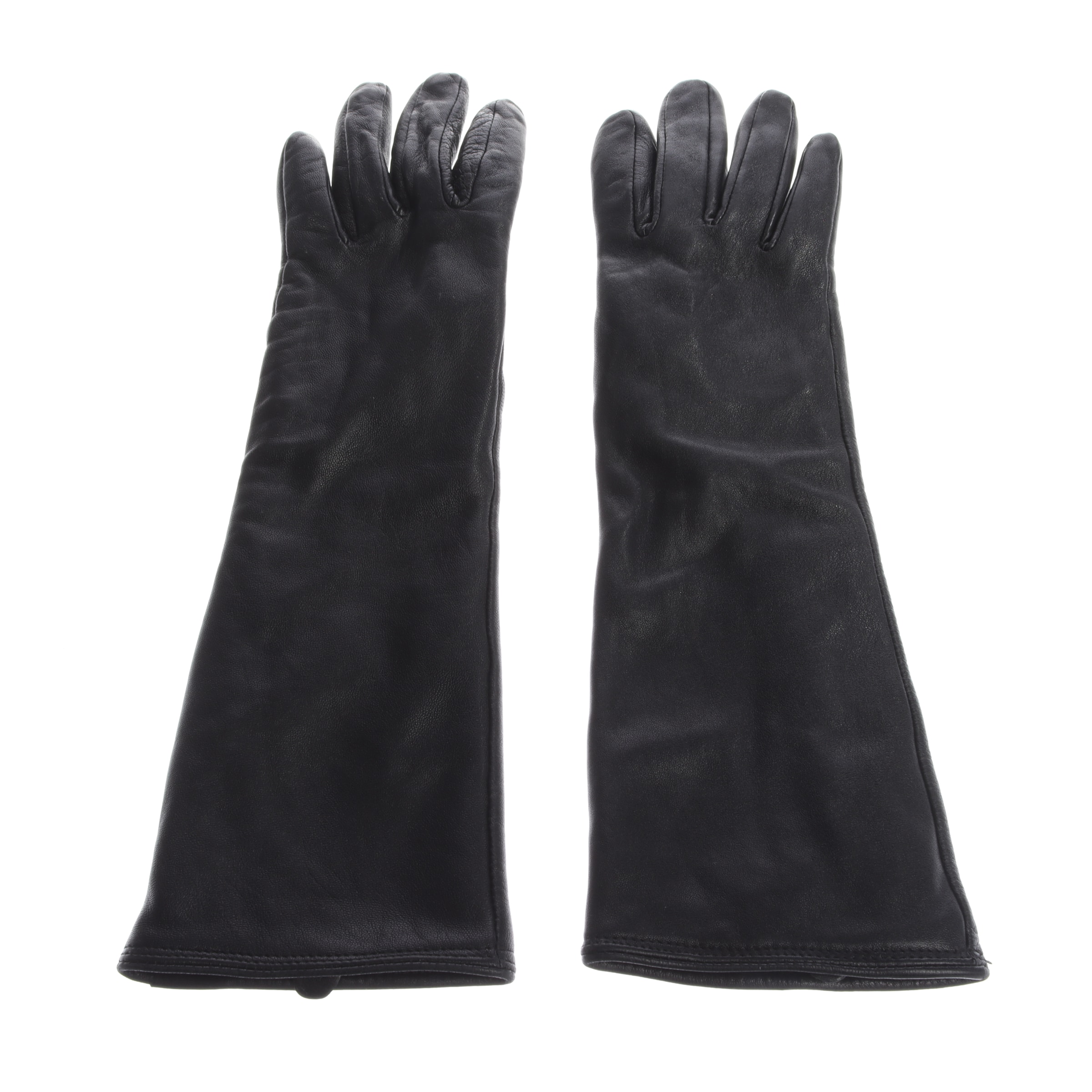 GANT Gloves in S in Black: front