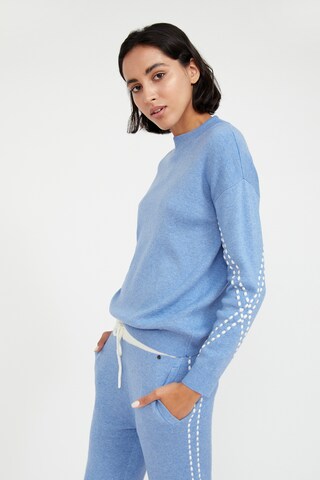 Finn Flare Pullover 'Basic' in Blau