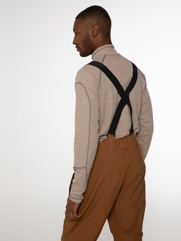 PROTEST Regular Workout Pants 'OWENY' in Brown
