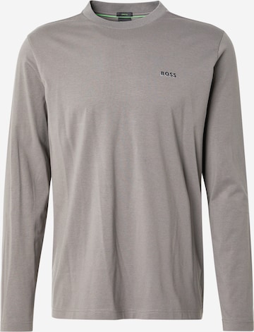 T-Shirt BOSS en gris : devant