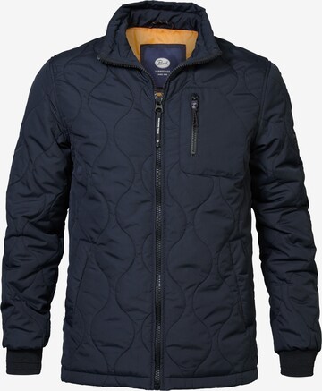 Petrol Industries Performance Jacket 'Cabrio' in Blue: front