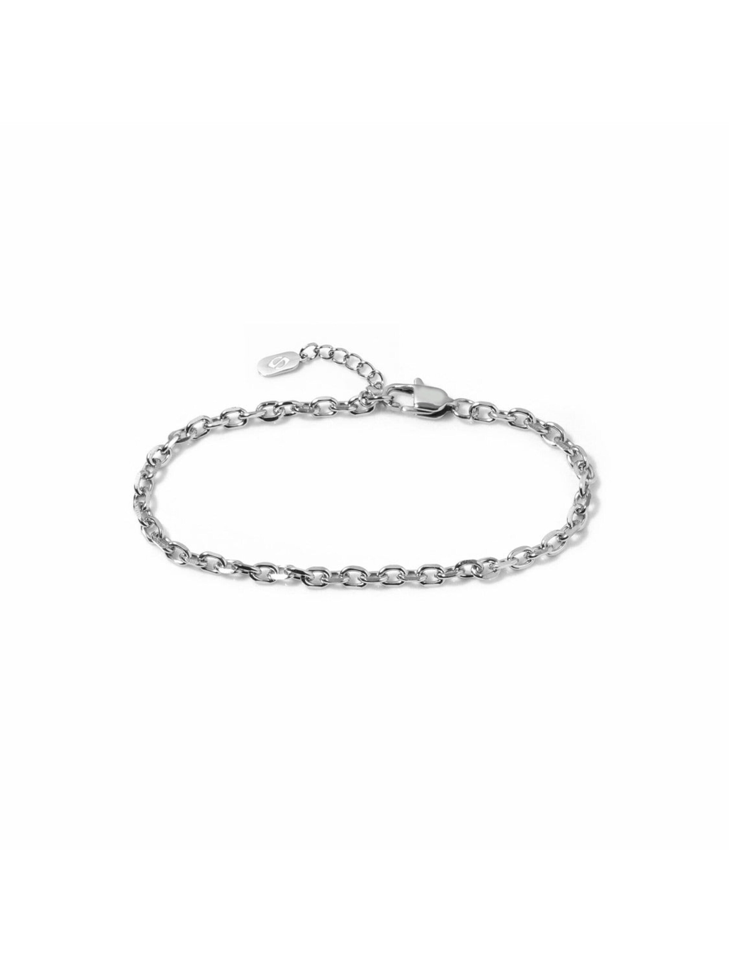 warpedsense Armband 'Sol'‌‌‌‌‌‌‌‌‌ in Silber: Vorderseite