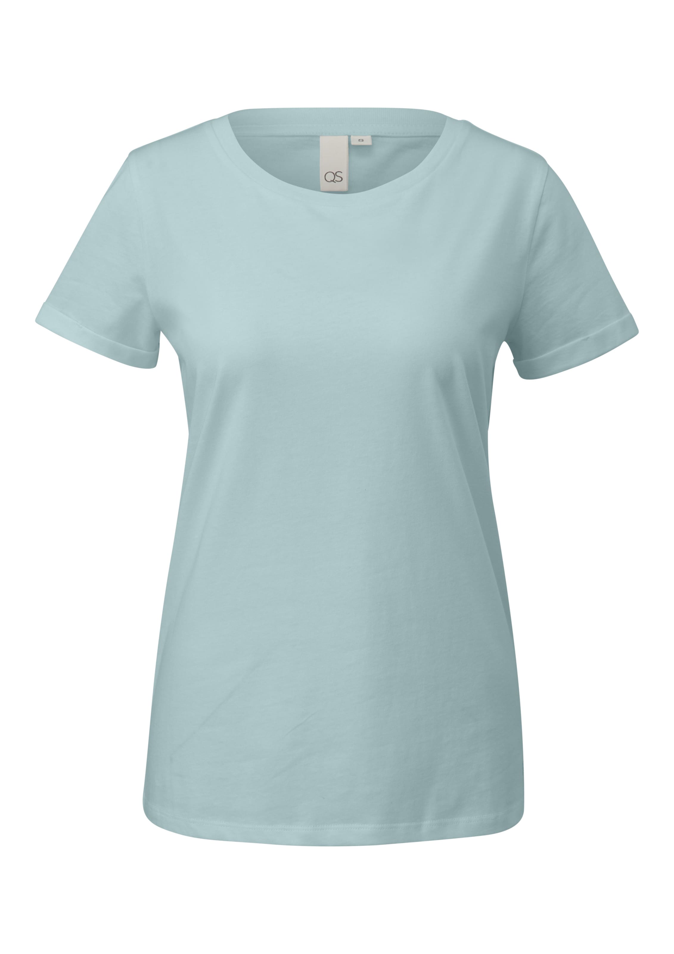 QS T-Shirt in Blau: Vorderseite