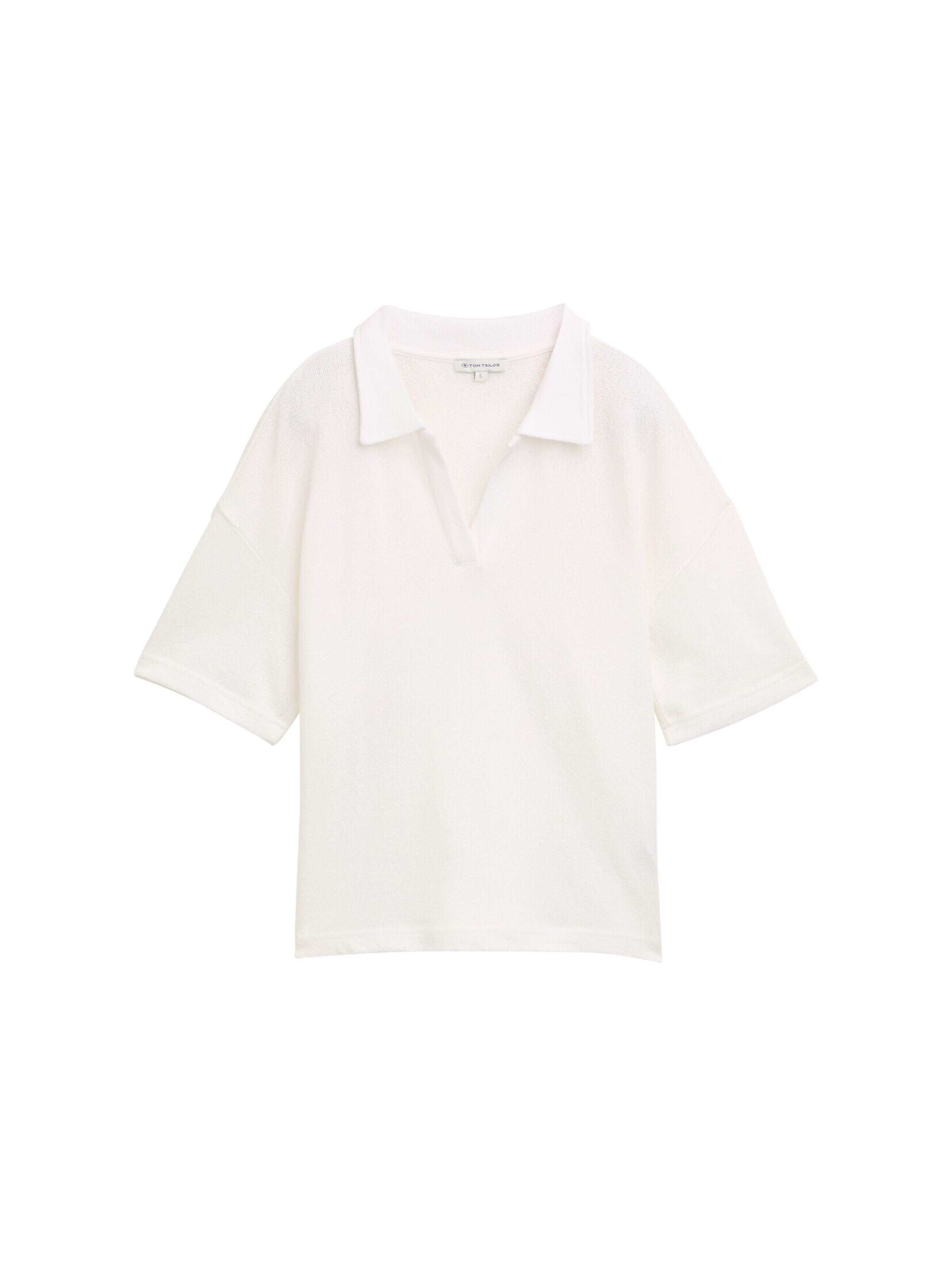 TOM TAILOR Shirt in White: front