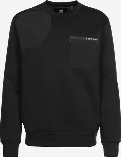 G-Star RAW Sweatshirt ' Hunting patch ' in de kleur Zwart, Productweergave
