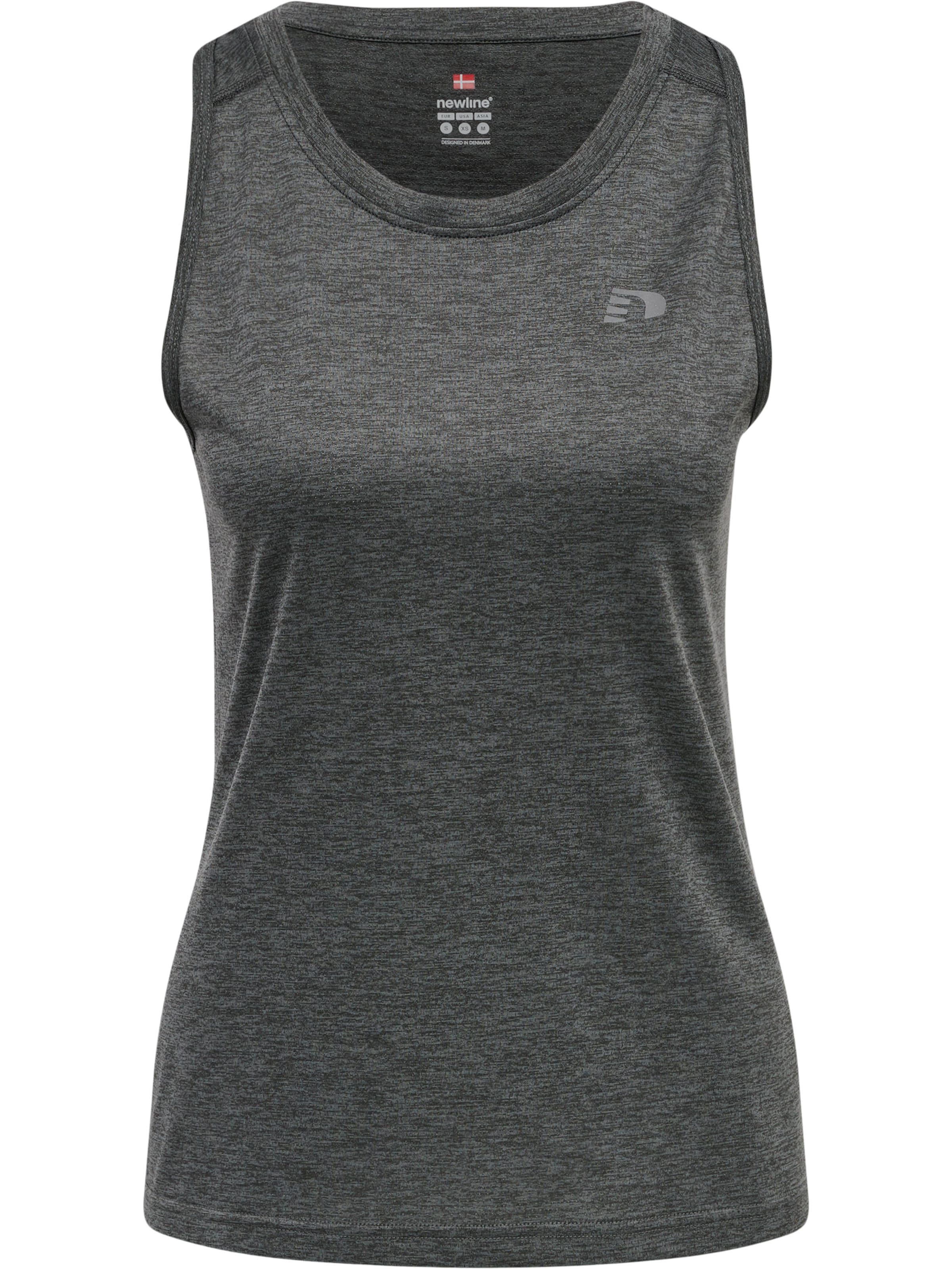Newline Sporttop in Grau: Vorderseite