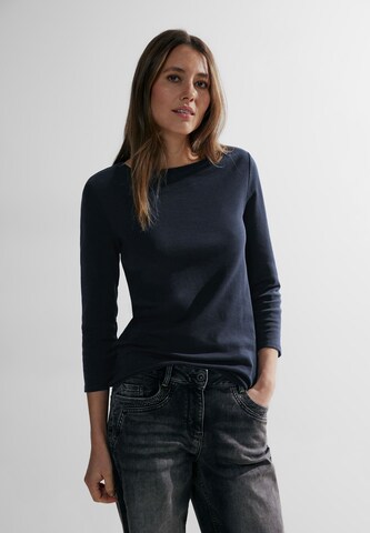 CECIL Shirt in Blauw: voorkant