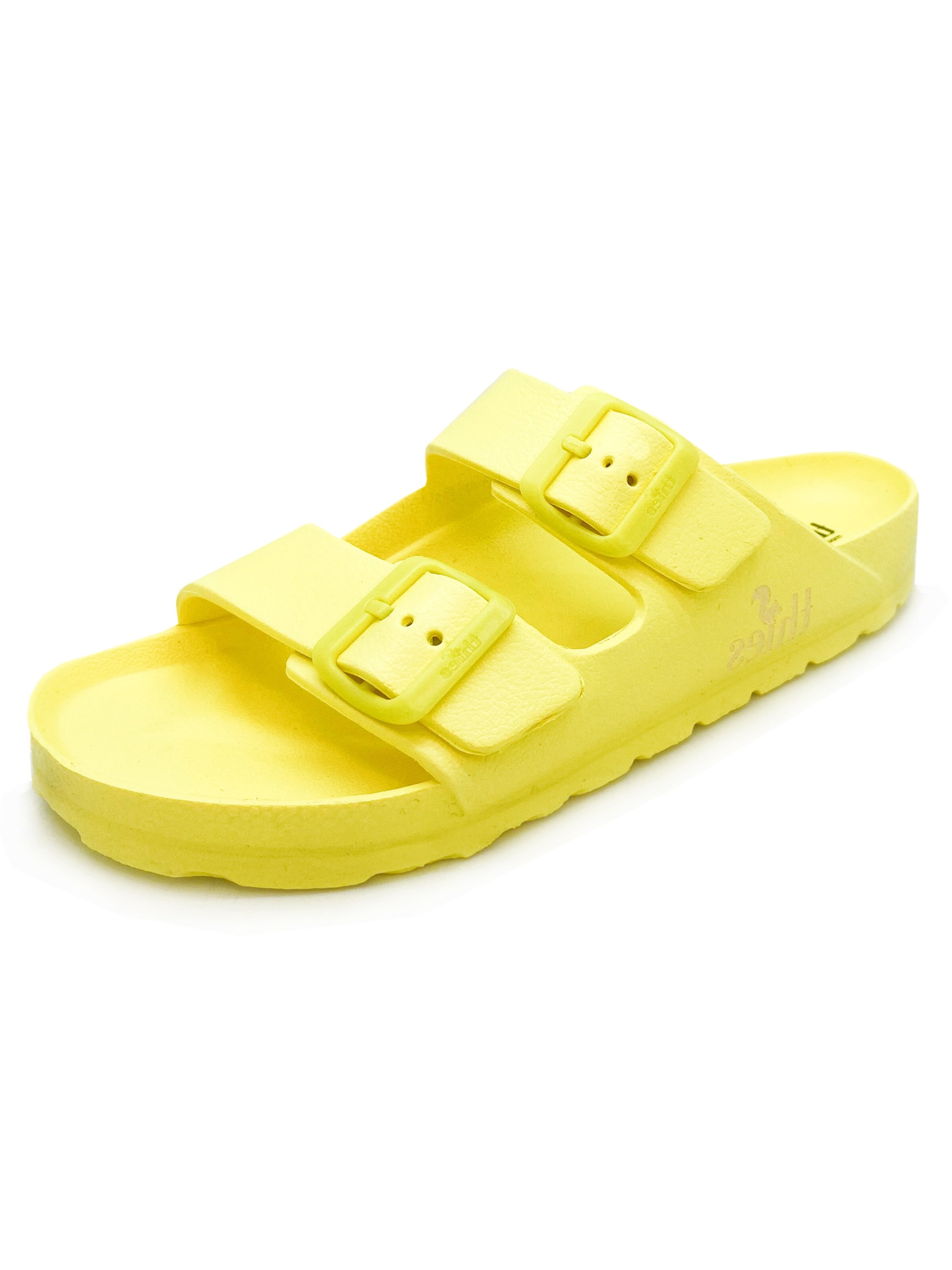 thies Mules '1856 ®' in Yellow: front