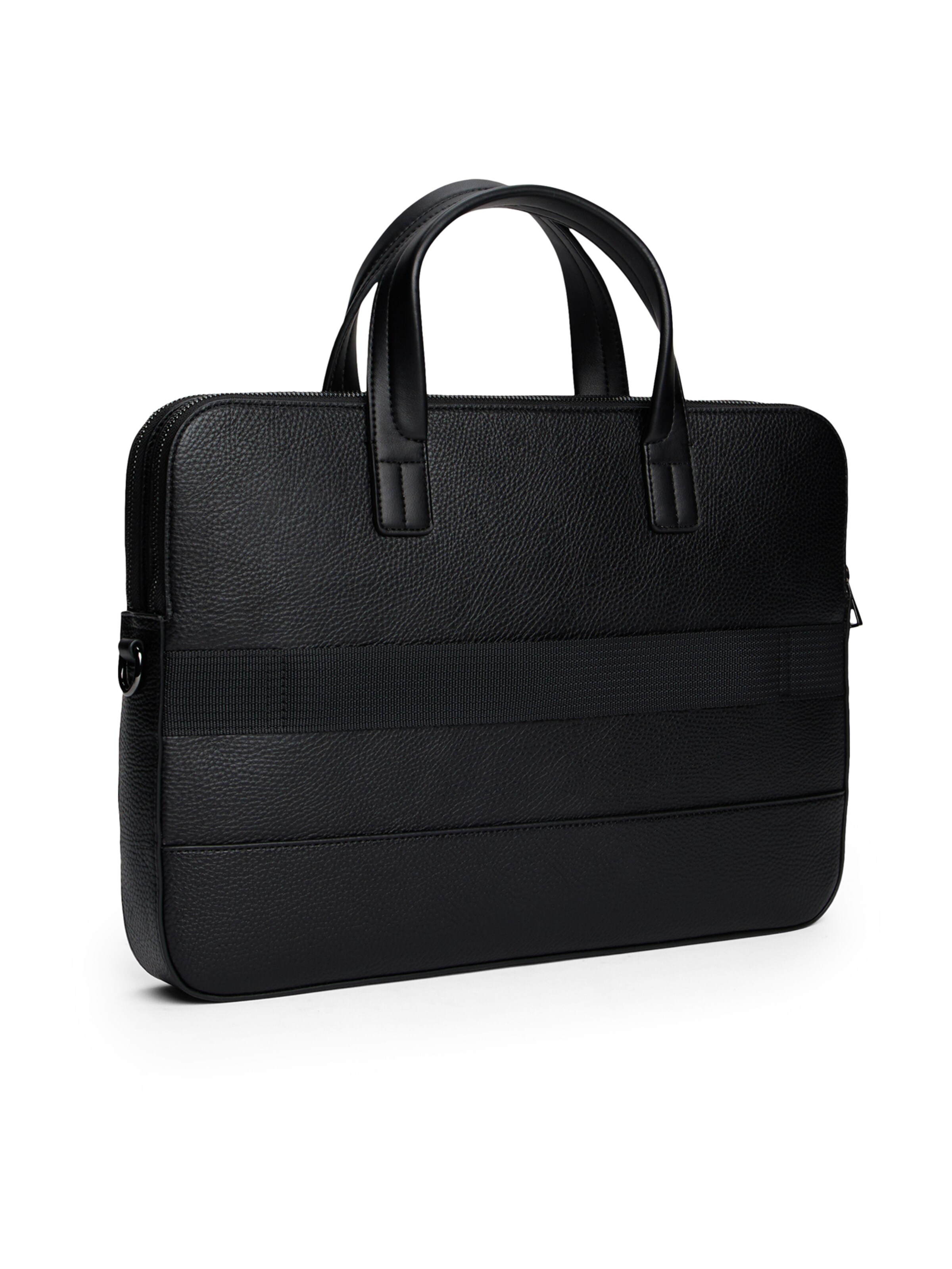 TOMMY HILFIGER Taška na notebook – černá
