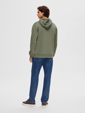 SELECTED HOMME Sweatshirt 'HANKIE' i grønn