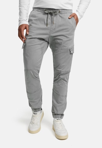Regular Pantalon cargo 'Pillus' INDICODE JEANS en gris : devant
