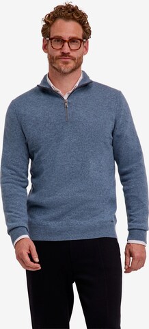 FALKE Pullover 'Pure Cashmere' in Blau: Vorderseite